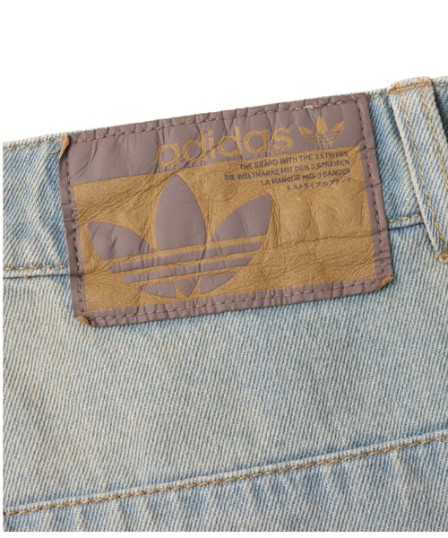adidas(アディダス)の「adidas VINTAGE WIDE LEG JEANS / アディダス ヴィンテージ ワイド レッグ ジーンズ(デニムパンツ・レディース・ライトブルー・25inch/26inch/27inch)」の6枚目の写真