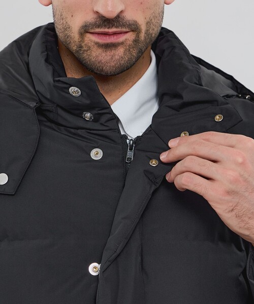 MACKINTOSH LONDON（マッキントッシュ ロンドン）の「パーテックスノンキルトダウンパーカー（ダウンジャケット/コート・メンズ・グリーン系その他7/ブラック・38/40）」の4枚目の写真