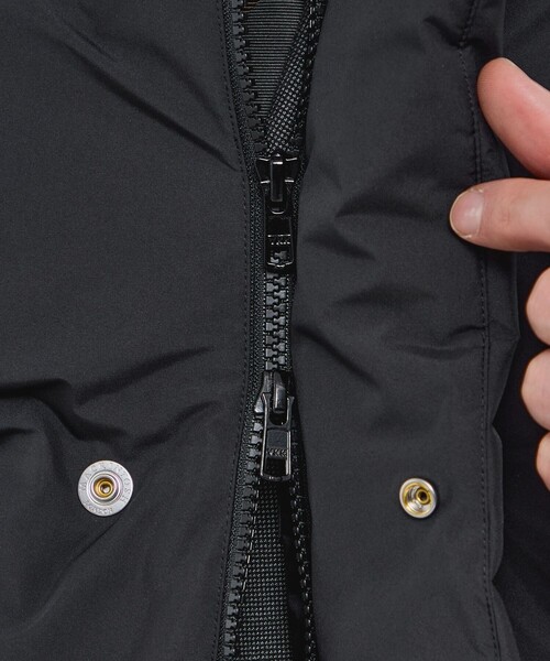 MACKINTOSH LONDON（マッキントッシュ ロンドン）の「パーテックスノンキルトダウンパーカー（ダウンジャケット/コート・メンズ・グリーン系その他7/ブラック・38/40）」の7枚目の写真