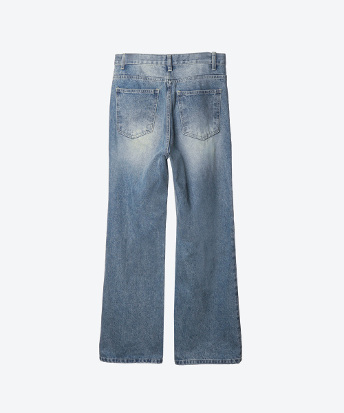 UNTAGE（アンテージ）の「フレアデニムパンツ（ユニセックス）_UTD-FP03（デニムパンツ・メンズ・その他・SMALL/MEDIUM/LARGE）」の2枚目の写真