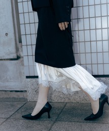 Carmelo（カーメロ）の「Lingerie Tailored Midi Skirt / ランジェリーレイヤードスカート（スカート）」
