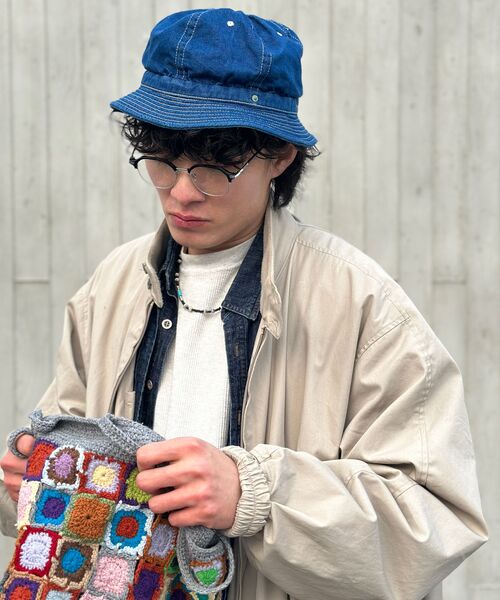 ANGLAN(アングラン)の「Stone Vintage Denim Balloon Pants - Light Blue(デニムパンツ・メンズ・スカイブルー・FREE/1/2)」の14枚目の写真