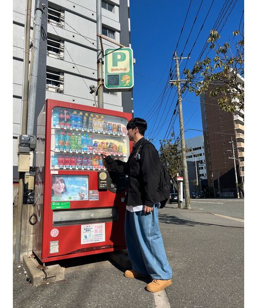ANGLAN(アングラン)の「Stone Vintage Denim Balloon Pants - Light Blue(デニムパンツ・メンズ・スカイブルー・FREE/1/2)」の16枚目の写真