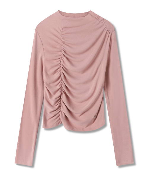 Vivacious(ビバシャス)の「Delash Long Sleeve - 3COL(Tシャツ/カットソー・レディース・ピンク/ブラック/アイボリー・FREE)」の9枚目の写真