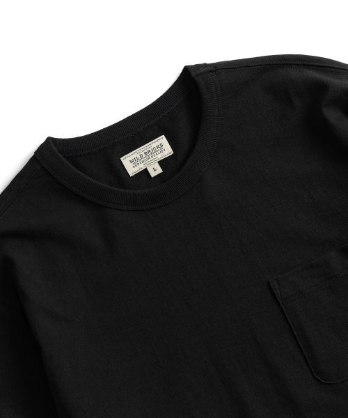 WILD BRICKS(ワイルドブリックス)の「SB ESSENTIAL LONG SLEEVE T-SHIRT (black)(Tシャツ/カットソー・メンズ・その他・LARGE/MEDIUM/X-LARGE)」の3枚目の写真
