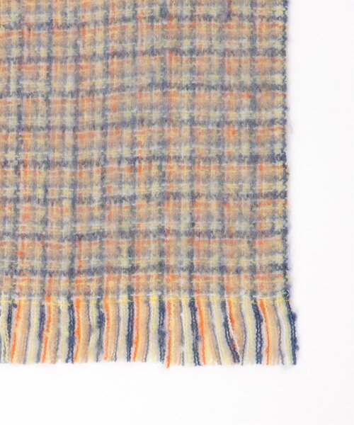 LBC（エルビーシー）の「MIX織 細幅マフラー（マフラー・レディース・グリーン/ネイビー/レッド・FREE）」の17枚目の写真