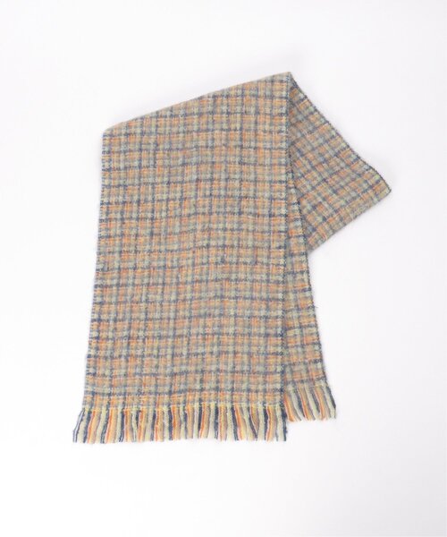 LBC（エルビーシー）の「MIX織 細幅マフラー（マフラー・レディース・グリーン/ネイビー/レッド・FREE）」の18枚目の写真