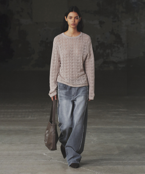 INSILENCE WOMEN(インサイレンスウーマン)の「ナチュラルストラップニット BEIGE(ニット/セーター・レディース・その他・SMALL)」の5枚目の写真