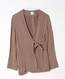 -6roku-新品未使用⭐︎ノーカラーデニム ブランド古着】6｜ロクのノーカラージャケット古着通販 - ZOZOUSED