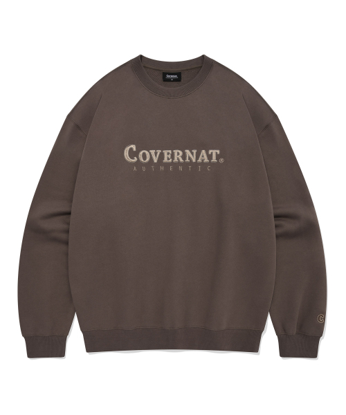COVERNAT(カバーナット)の「アセンティックロゴ スウェット チョコレート(スウェット・レディース・その他・SMALL/MEDIUM/LARGE/X-LARGE)」の2枚目の写真