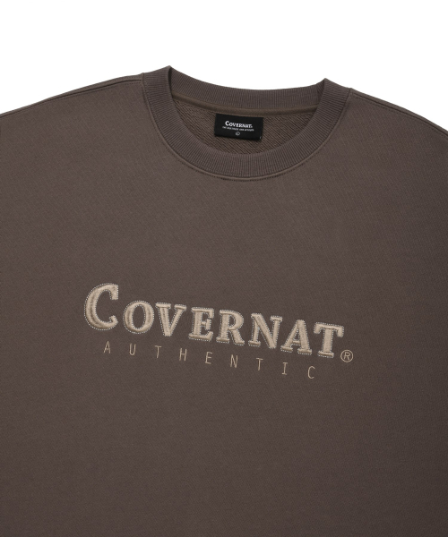 COVERNAT(カバーナット)の「アセンティックロゴ スウェット チョコレート(スウェット・レディース・その他・SMALL/MEDIUM/LARGE/X-LARGE)」の6枚目の写真