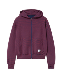 PARAKEET（パラキート）の「ドリフトジップアップフードパーカー（ラストレッド）（パーカー）」