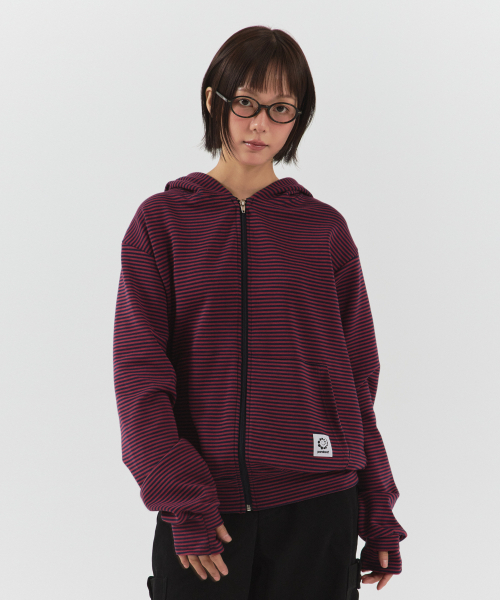 PARAKEET(パラキート)の「ドリフトジップアップフードパーカー(ラストレッド)(パーカー・レディース・レンガ・SMALL/MEDIUM/LARGE/X-SMALL)」の10枚目の写真