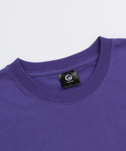 CAMEL WORK（キャメルワーク）の「CM ミドルロゴ半袖Tシャツ（パープル）（Tシャツ/カットソー・メンズ・その他・X-LARGE/LARGE/MEDIUM）」の5枚目の写真