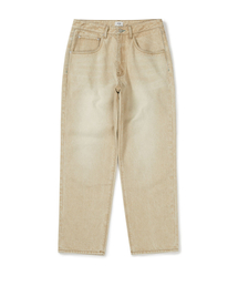 MMLG（エムエムエルジー）の「[Mmlg] MM AUTHENTIC REGULAR DENIM PANTS (BEIGE)（デニムパンツ）」