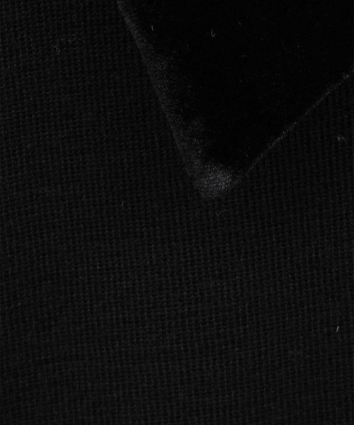 CLANE（クラネ）の「【CLANE/クラネ】VELOR COLLAR KNIT TOPS/ベロアカラーニットトップス（ニット/セーター・レディース・ブラウン/ブラック/グレー・1）」の9枚目の写真