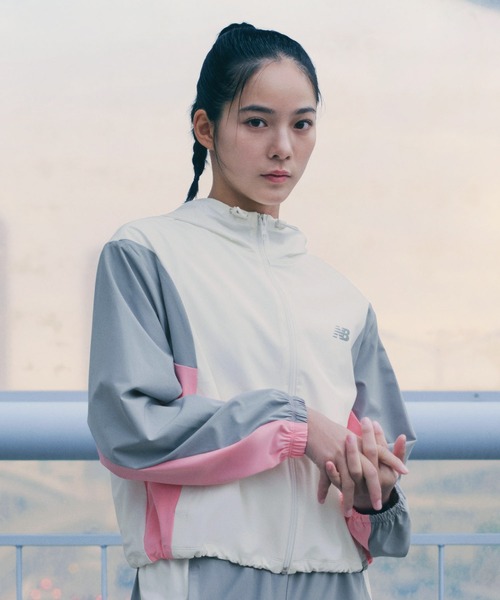 セール】ウーブンフーデッドジャケット（ブルゾン）｜New Balance