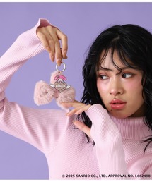 ANAP（アナップ）の「ANAP ×【 マイメロディクロミ 】コラボ ファーチャーム キーホルダー（キーホルダー）」