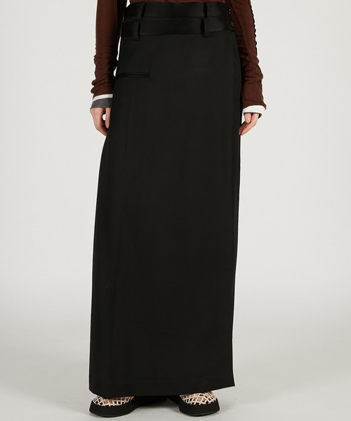 PRANK PROJECT（プランクプロジェクト）の「【2026Spring Pre-Order】ラップパンツ / Wrap Pants（その他パンツ・レディース・チャコールグレー/ブラック/ブラウン・36/38）」の15枚目の写真