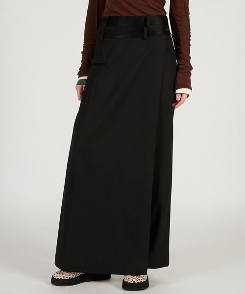 PRANK PROJECT（プランクプロジェクト）の「【2026Spring Pre-Order】ラップパンツ / Wrap Pants（その他パンツ・レディース・チャコールグレー/ブラック/ブラウン・36/38）」の16枚目の写真