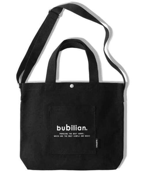 bubilian(バビリアン)の「Wallaby エコバッグ_ブラック(エコバッグ/サブバッグ・レディース・その他・FREE)」の2枚目の写真