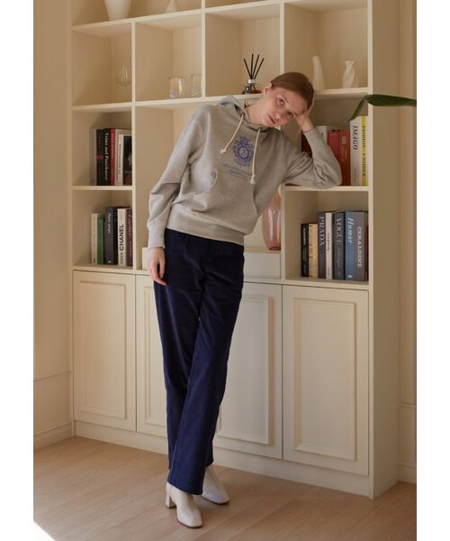 JUNECI(ジュネシ)の「サイドラインコーデュロイパンツ(ネイビー)(その他パンツ・レディース・その他・MEDIUM/SMALL)」の2枚目の写真