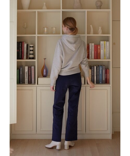 JUNECI(ジュネシ)の「サイドラインコーデュロイパンツ(ネイビー)(その他パンツ・レディース・その他・MEDIUM/SMALL)」の3枚目の写真
