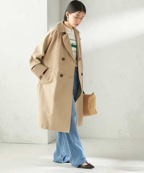TICCA(ティッカ)の「TICCA: テント トレンチ コート(トレンチコート・レディース・ベージュ系・ONE SIZE)」の11枚目の写真