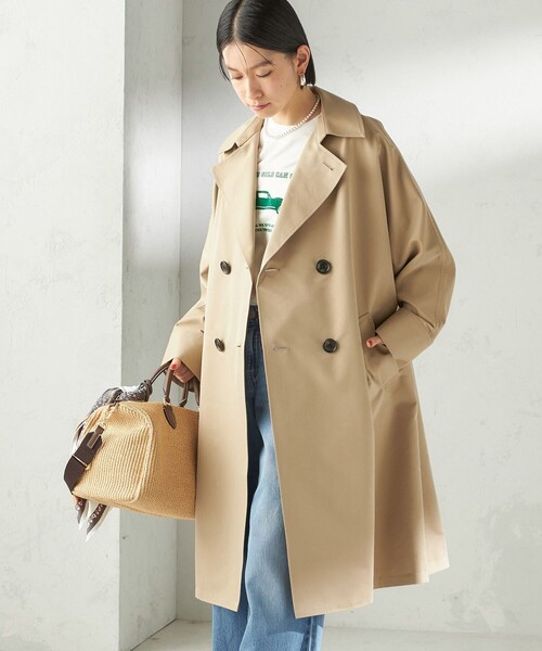 TICCA(ティッカ)の「TICCA: テント トレンチ コート(トレンチコート・レディース・ベージュ系・ONE SIZE)」の13枚目の写真