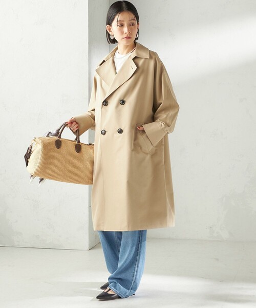 TICCA(ティッカ)の「TICCA: テント トレンチ コート(トレンチコート・レディース・ベージュ系・ONE SIZE)」の16枚目の写真