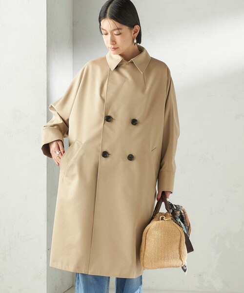 本日のみお値下 TICCA テントトレンチコート ベージュ TICCA(ティッカ)｜テントトレンチコート/ベージュ の通販｜ELLESHOP