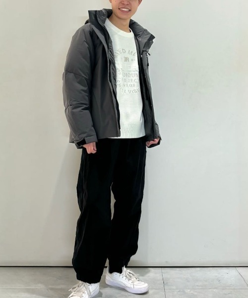 BACK NUMBER（バックナンバー）の「【BACK NUMBER】アクリルサークルロゴクルーネックセーター (カジュアル/遊び心/リラックス/耐久性)（ニット/セーター・メンズ・オリーブ/ホワイト/イエロー・L/XL/M）」の20枚目の写真