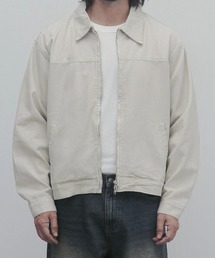 And Again（アンドアゲイン）の「And Again／Washed コットンジャケット（ブルゾン）」