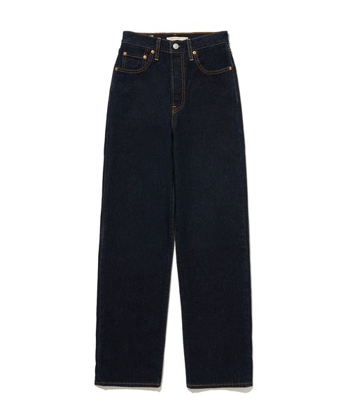 Levi's(リーバイス)の「Levi's/リーバイス RIBCAGE ストレートジーンズ ダークインディゴ(デニムパンツ・レディース・ブルー・27inch/26inch/24inch/28inch/25inch/23inch)」の2枚目の写真