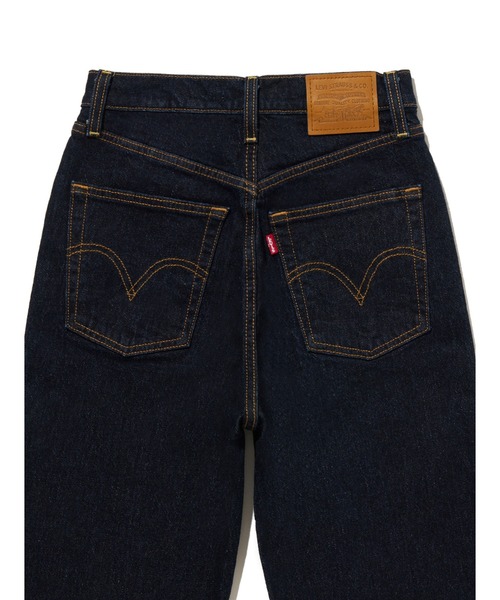 Levi's(リーバイス)の「Levi's/リーバイス RIBCAGE ストレートジーンズ ダークインディゴ(デニムパンツ・レディース・ブルー・27inch/26inch/24inch/28inch/25inch/23inch)」の7枚目の写真