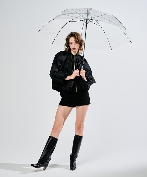 JENNE(ジェンヌ)の「撥水バルーンボリュームブルゾン(その他アウター・レディース・ブラック/アイボリー・SMALL/MEDIUM/LARGE)」の10枚目の写真