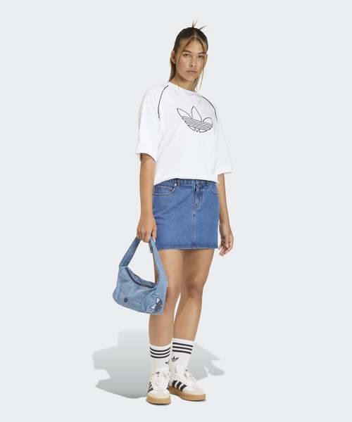 adidasオリジナルススリーストライプスデニムスカート スリーストライプス スカート デニム / アディダスオリジナルス adidas
