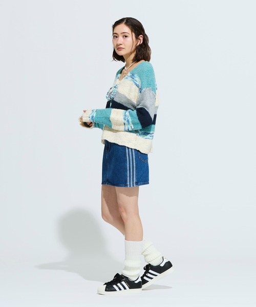 adidas フード付き　スカート セットアップ　ライトブルー TF(アディダス オリジナルスショップ ららぽーと海老名)｜adidasの