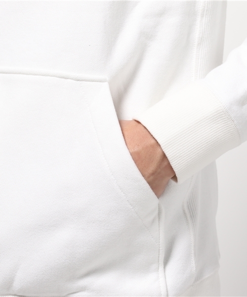 NO ID.（ノーアイディ）の「SDコラボスウェットパーカー（パーカー・メンズ・ホワイト/ブラック・3/1/2）」の6枚目の写真