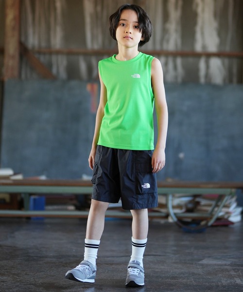THE NORTH FACE(ザノースフェイス)の「THE NORTH FACE ザ・ノース・フェイス カーゴショートパンツ NBJ42601(その他パンツ・キッズ・ブラック/ダークグリーン・130cm/140cm/150cm/160cm)」の5枚目の写真