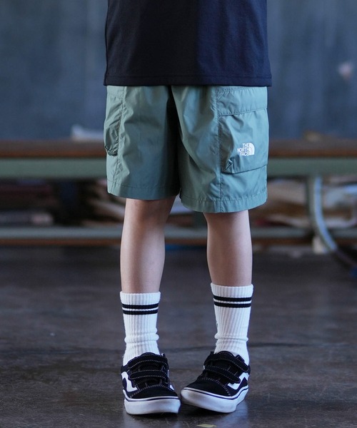 THE NORTH FACE(ザノースフェイス)の「THE NORTH FACE ザ・ノース・フェイス カーゴショートパンツ NBJ42601(その他パンツ・キッズ・ブラック/ダークグリーン・130cm/140cm/150cm/160cm)」の8枚目の写真