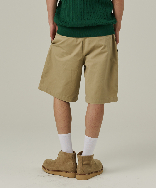 ANALOG MOOD(アナログムード)の「コットンピンタックショートパンツ(ベージュ)(その他パンツ・メンズ・その他・L/XL)」の3枚目の写真