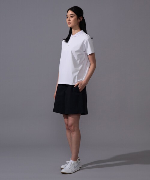 BEAMS GOLF(ビームスゴルフ)の「〈WOMEN〉B.G.THREE / ALL-TIME オールラウンド ストレッチ ポロシャツ(LV.2)(ポロシャツ・レディース・ネイビー/ホワイト/ブラック・LARGE/MEDIUM)」の5枚目の写真