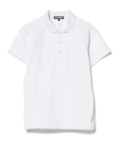 BEAMS GOLF(ビームスゴルフ)の「〈WOMEN〉B.G.THREE / ALL-TIME オールラウンド ストレッチ ポロシャツ(LV.2)(ポロシャツ・レディース・ネイビー/ホワイト/ブラック・LARGE/MEDIUM)」の9枚目の写真