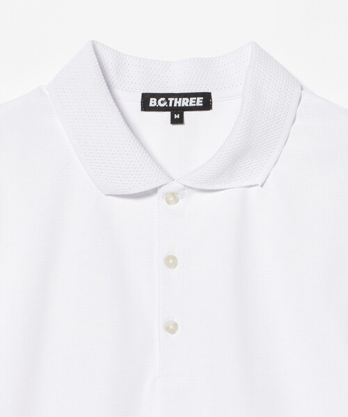 BEAMS GOLF(ビームスゴルフ)の「〈WOMEN〉B.G.THREE / ALL-TIME オールラウンド ストレッチ ポロシャツ(LV.2)(ポロシャツ・レディース・ネイビー/ホワイト/ブラック・LARGE/MEDIUM)」の10枚目の写真