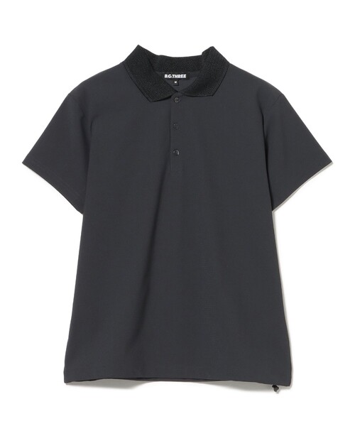 BEAMS GOLF(ビームスゴルフ)の「〈WOMEN〉B.G.THREE / ALL-TIME オールラウンド ストレッチ ポロシャツ(LV.2)(ポロシャツ・レディース・ネイビー/ホワイト/ブラック・LARGE/MEDIUM)」の15枚目の写真