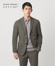 UNITED ARROWS | ダブルクロス シングル 2ボタン テーラードジャケット UA COZY ウォッシャブル ２WAYストレッチ はっ水(テーラードジャケット)