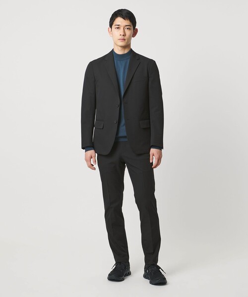 UNITED ARROWS（ユナイテッドアローズ）の「ダブルクロス シングル 2ボタン テーラードジャケット UA COZY ウォッシャブル ２WAYストレッチ はっ水（テーラードジャケット・メンズ・ブラック/オリーブ・S/L/XL/XXL/M）」の5枚目の写真