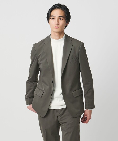 ダブルクロス シングル 2ボタン テーラードジャケット UA COZY