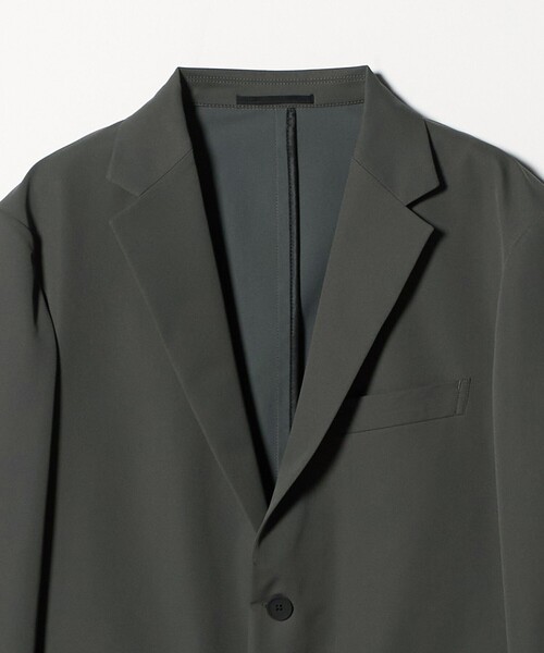 UNITED ARROWS（ユナイテッドアローズ）の「ダブルクロス シングル 2ボタン テーラードジャケット UA COZY ウォッシャブル ２WAYストレッチ はっ水（テーラードジャケット・メンズ・ブラック/オリーブ・S/L/XL/XXL/M）」の14枚目の写真